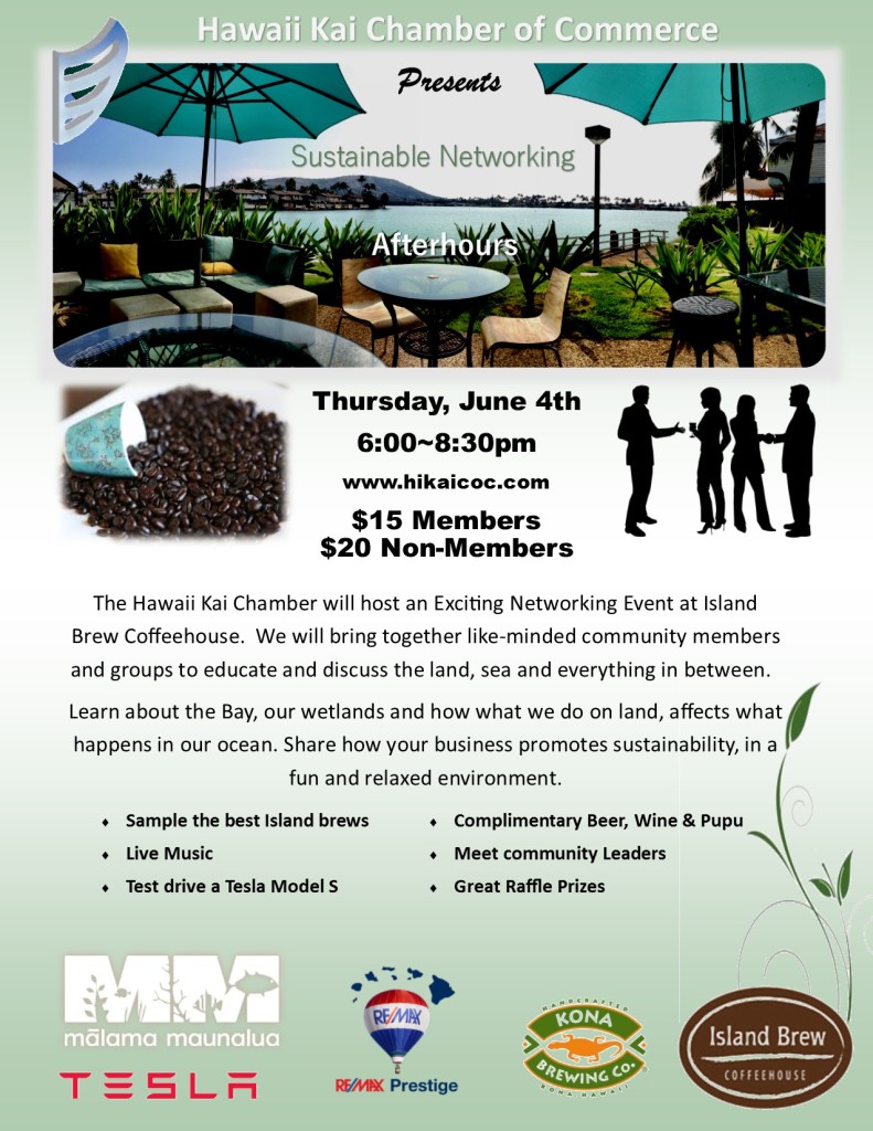 Hawaii Kai Chamber of Commerce Networking Event – June 4, 2015