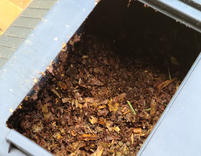 compost in composter