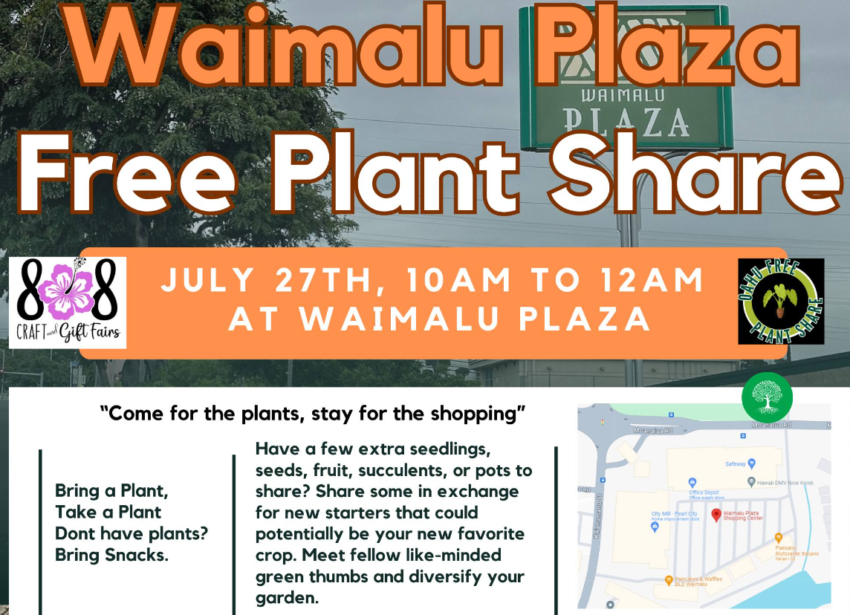 waimalu plant share on july 27 2024